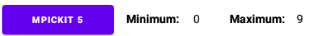MPickIt 5 - Limits 2 Use Limits to select the pick range for the lottery you plan to play. First, enter the minimum number for the lottery you plan to play. Next, enter the maximum number.