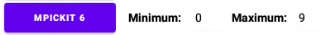 MPickIt 6 - Limits - 2 Use Limits to select the pick range for the lottery you plan to play. First, enter the minimum number for the lottery you plan to play. Next, enter the maximum number.